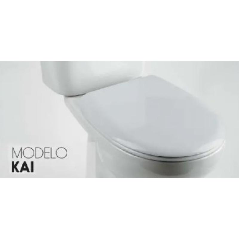 DUROPLAST ASIENTO WC UNIVERSAL UF KAI BLANCO