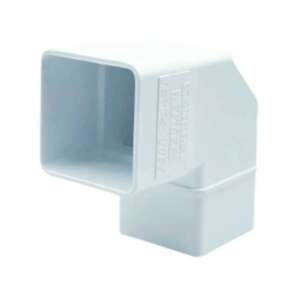 FERROPLAST CODO CUADRADO EUME 87º BLANCO