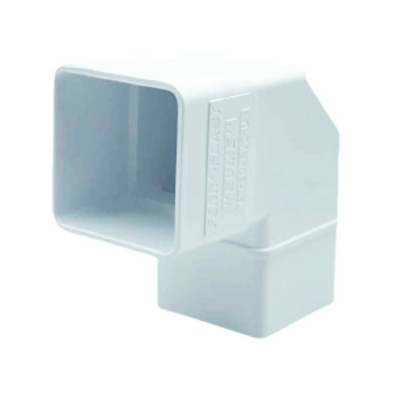 FERROPLAST CODO CUADRADO EUME 87º BLANCO