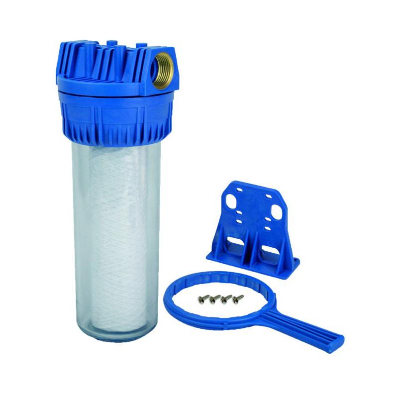 SET PORTACARTUCHOS 10" (conexión 1"), filtro y accesorios.