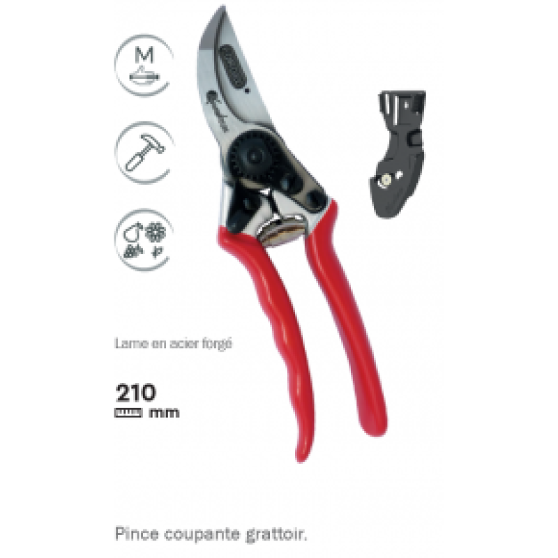 KAMIKAZE TIJERA KM-5 FORGED CON FUNDA - Imagen 3