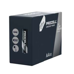 DURACELL PILA ALCALINA LR-6 AA PROCELL 10 UND DUR-LR6INDP10