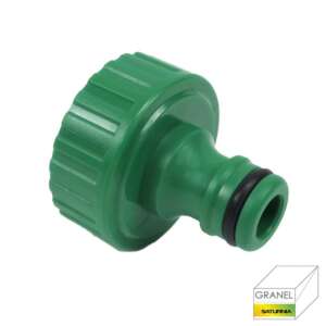 SATURNIA ADAPTADOR MANGUERA PLASTICO 1" HEMBRA GRANEL
