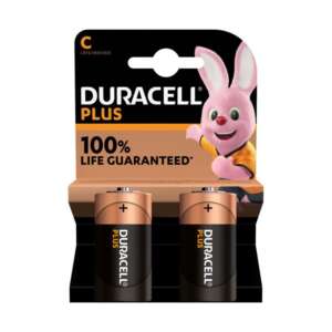 DURACELL PILA PLUSPOWER LR14/C 1,5V BLÍSTER (2 UNIDADES)